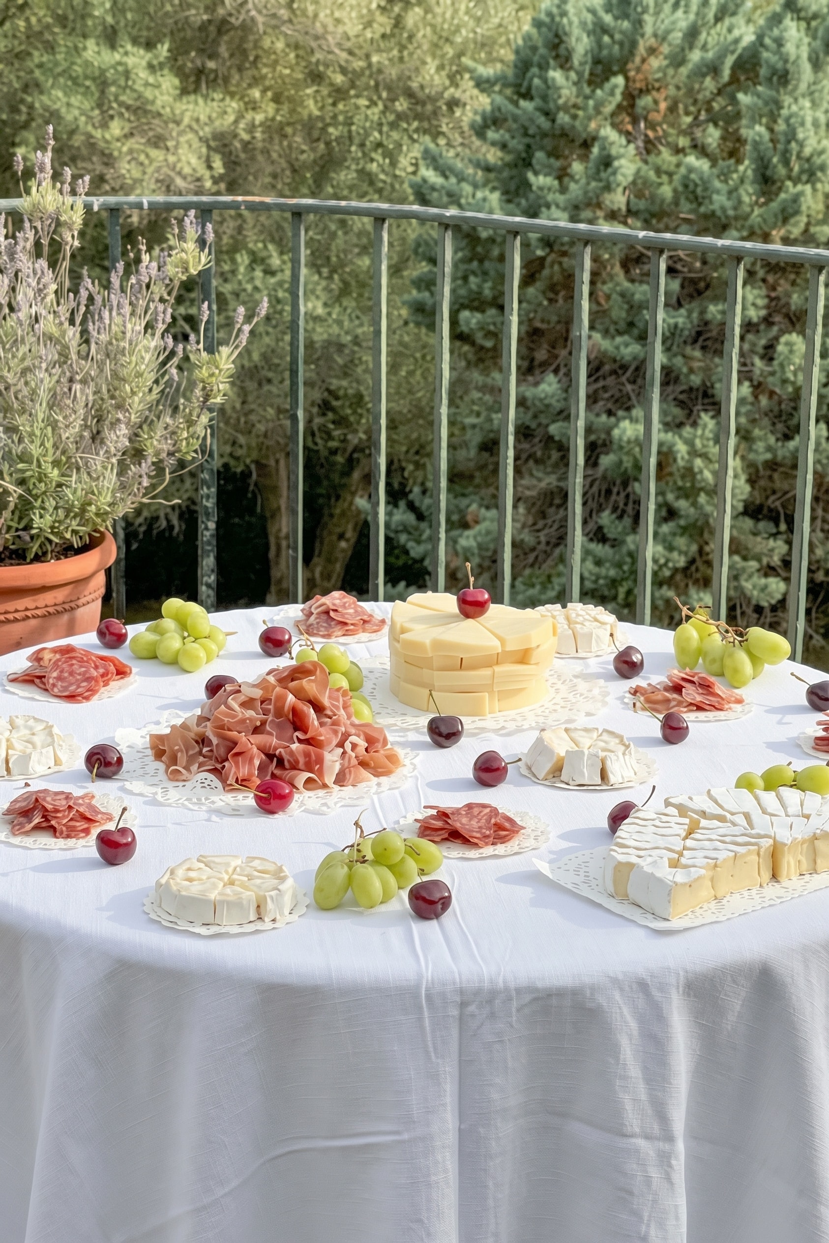 Bocado culinario de alta cocina sobre base crujiente